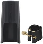 Bb Clarinet Leather Ligature and Pl