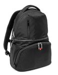 Manfrotto MB MA-BP-A1, Advanced Camera and Laptop Backpack Active I with Removable Camera Inserts and Rain Cover, for DSLR and Compact System Cameras, Black