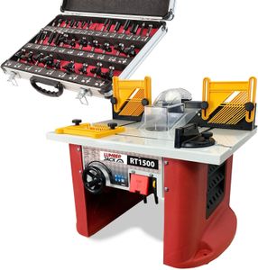 LUMBER JACK Router Table 240V – Heavy Duty Woodworking Bench