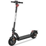 Gotrax G4 Electric Scooter, 10" Pneumatic Tires, Max 25 Mile Range and 20Mph Power by 500W Motor, Double Anti-theft Lock, Bright Headlight and Taillight, 500W Foldable E Scooter for Adult