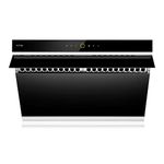 FOTILE 30” Range Hood | JQG7505 | Side Draft Air Filtration | Dual DC-Motor | Hands Free On and Off | Touchscreen with 4 Speed Level | Modern Kitchen Onyx Black Glass | Under Cabinet or Wall Mount