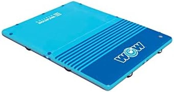 Wow Sports Vacation Station Inflatable Floating Dock - 10 x 8 x 6 in - for Boating & Lakes - for Kids & Adults