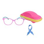 JoXiGo Kids Blue Light Blocking Glasses for Boys Girls with Adjustable Strap + Case + Cleaning Cloth