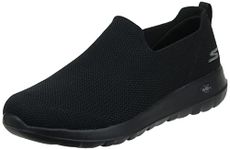 Skechers Men's Go Max-Athletic Air Mesh Slip on Walking Shoe Sneaker, Black/Black/Black, 7 X-Wide