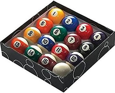 PowerGlide Pool Ball Stripe Accesorios, Unisex, Multicolor (Multicolor), 57 mm