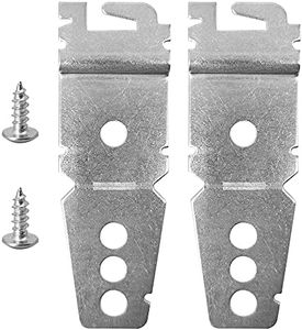 Dishwasher Bracket 2 Pack Undercounter Dishwasher Mounting Bracket with Mounting Screws for Whirlpool Kenmore Kitchenaid Maytag Amana Dishwasher