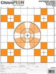 Champion Traps and Targets, Shotkeeper Sightin Scope Target, Small (Per 12)
