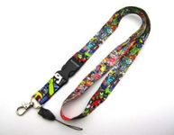 MyldanAutoDesign STICKERBOMB LANYARD JAP JDM EURO DRIFT CAR TRACK MOD GIFT STICKER BOMB KEYRING