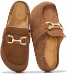 Project Cloud 100% Genuine Leather Clogs for Women Non-Slip Loafers (Holly)