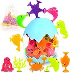 Suction Bath Toys for Kids, 18 Pcs 