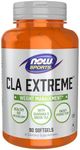 NOW Foods Sports Nutrition, CLA Extreme™ (Conjugated Linoleic Acid) With Guarana & Green Tea, 90 Softgels