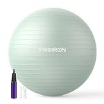 PROIRON Extra Thick Exercise Ball 55cm 65cm 75cm, Anti-Burst Gym Ball, Swiss Ball with Pump for Yoga, Pilates, Fitness