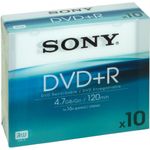 Sony DVD Plus (16X Speed) Slim jewel Case 10