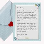 Oye Happy-Letter For New Mom-Best Message For Expecting Mothers,Mother's Day,Pack of 1