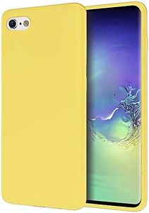 Xunlaixin MUTOUREN Compatible with iPhone 6S/iPhone 6 (4.7 Inch) Case TPU Liquid Silicone Scratch-Resistant Protective Case with Shockproof Microfibre Lining Non-Slip Mobile Phone Case Shell Bumper