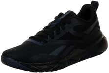 Reebok Men's NFX Trainer Training Shoes, Black/Vector Navy/Footwear White, 8 UK