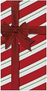 PMU Christmas Bow Door Cover 30" x 60" Pkg/3