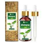 Bhringraj (Eclipta alba) Essential Oil 100% Natural - Undiluted Cold Pressed Aromatherapy Premium Oil - Therapeutic Grade - 50ml with Dropper