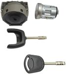 Ignition Switch Lock Barrel Set Cylinder Compatible With Ford Transit MK7 2S61-A3697-AA 4355452 for Transit MK7 ignition lock cylinder & switch key Car Accessories