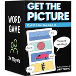 Get The Picture Card Game by Off Topic Games - A Fun Word Puzzle Game for Adults. 2 Players+ Party Game