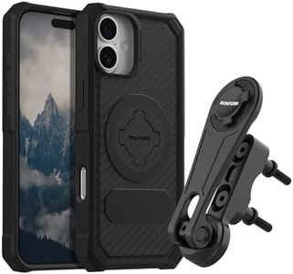 Rokform iPhone 16 Plus Rugged Case + Motorcycle Perch Phone Mount