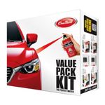 COM-PAINT Car Scratch Remover Kit - Spray Paint for Nissan Magnite, RC Colour (Blade-Silver) - Proudly Made in India