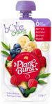 Bubs Organic Berry & Banana Bircher Muesli Pouch, 6+ Months Baby Food, Fruit Puree Snack, No Added Sugar, 120g