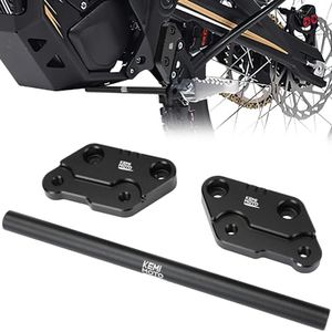 KEMIMOTO Foot Peg Extension Bracket Kits Compatible with Talaria Sting for Electric Dirt Bike Talaria MX3 MX4 Footpegs Extenders