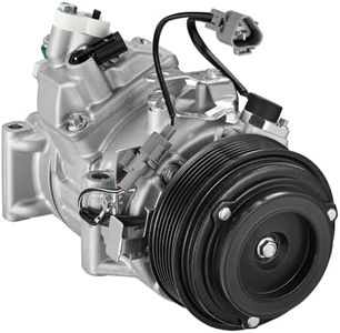 BDFHYK Air Conditioning A/C Compressor with Clutch Compatible with Toyota Avalon 2013-2018, Camry 2012-2017, Sienna 2011-2016, Highlander 2011-2013, Compatible with Lexus ES350 2013-2018, RX350 10-15