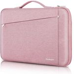 Ferkurn Laptop Case Sleeve Cover Chromebook Case Compatible with Macbook Air/Pro, iPad, Surface Pro, Acer Spin, HP, Dell XPS, ASUS Vivobook, Samsung, Waterproof Laptop Bag, Pink, 15 15.6 16 inch