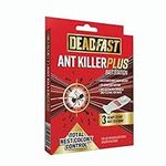 Deadfast 20300502 Ant Killer Plus Bait Station 3 x 4g, Natural