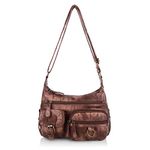 Angel Barcelo Crossover Purse and Handbags Crossbody Bag for Women,Ultra Soft Leather Neatpack Bag Shoulder Purses for Women Stylish Brown