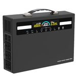 GigaWatts FGPM-1000C 1000W Portable Solar Power Station 960Wh Lithium-ion Battery Generator for Outdoor Camping and Home