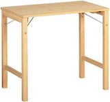 Muji 18499441 Pine Table Folding Width 31.5 x Depth 19.7 x Height 27.6 inches (80 x 50 x 70 cm)