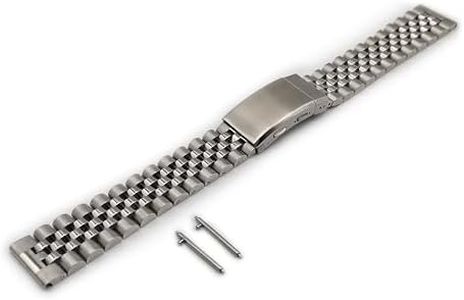 Nuovo Bracciale jubilee Sub DIve acciaio FULL INOX One More Strap con finali pieni dritti universali clasp regolabile 20 22 mm (20mm)