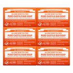 Dr. Bronner's Magic Soaps Pure-Castile Soap, All-One Hemp Tea Tree, 5-Ounce Bars (Pack Of 6)