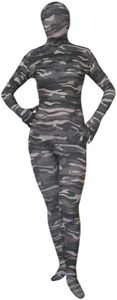 AltSkin Full Body Stretch Fabric Suit (M, Camouflage)