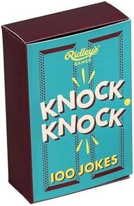 Ridley’s 100 Knock Knock Joke Cards – Includes 100 Jokes for Kids and Adults, Funny Jokes for Family-Friendly Fun – Makes a Great Gift Idea