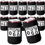 Oldometer 60th Birthday Can Coolers - 60th Birthday Beverage Can Cooler Sleeves Set of 12, 60th Birthday Decorations for Women & Men, Perfect for 60th Birthday Party Favors, Wedding Anniversary