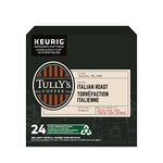 Tully's Certified Italian Roast Coffee K-Cup Pods for Keurig Coffee Makers, Box of 24