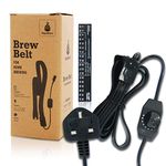 Home Brew Adjustable Power Output Heating Belt + Sticker on Thermometer