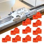 HEEPDD 10pcs Knitting Machine LC2 Lace Carriage Metal Knitting Machine Accessory for Silver Reed SK280 SK218 SK325