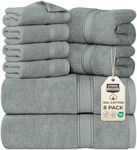 Utopia Towels 8 Piece Premium Towel