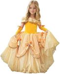 CQDY Girls Cinderella Costumes Halloween Princess Dress Up Fancy Birthday Party Ball Gown