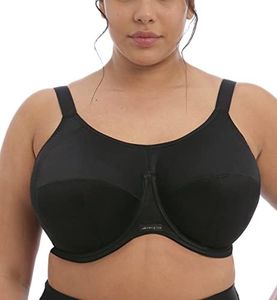 Elomi Women's Energise Sports Bra, Black, 20F