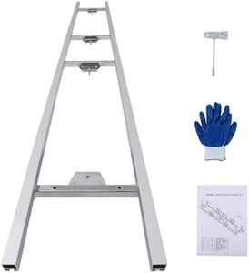 Garvee 9 FT Rail Mill Guide System 3 Crossbar Kits Work with Chainsaw Mill, Aluminum Adjustable Saw Milling Rails System