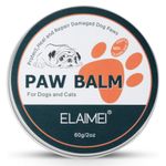 Paw Balm for Dogs & Cats, Fix Dry Cracked Dog Paws,Soothes Irritated Paws & Elbows,Paw Protector for Dry,Rough Cracked Paws and Nose Moisturizing