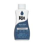 Rit All-Purpose Liquid Dye, Denim Blue