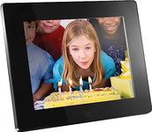 Aluratek (ADMPF108F) 8" Hi-Res Digital Photo Frame with 4GB Built-In Memory (800 x 600 Resolution), Photo/Music/Video Support