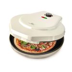 MisterChef Electric Pizza Maker 1400W, Indoor Portable Pizza Oven, 12 Inch / 30cm, Energy Efficient, Free Digital Recipe Book